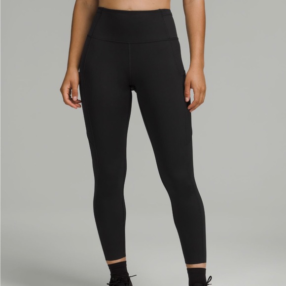 Black Lululemon Leggings - Picture 2 of 4